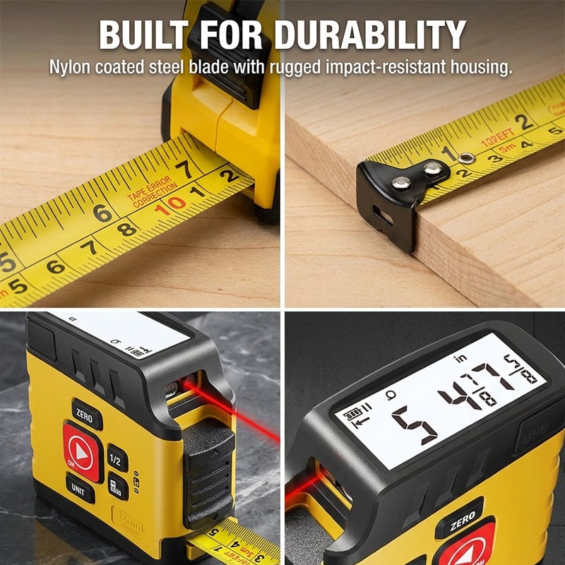 Sakerplus® Digital Laser Tape Measure Tool