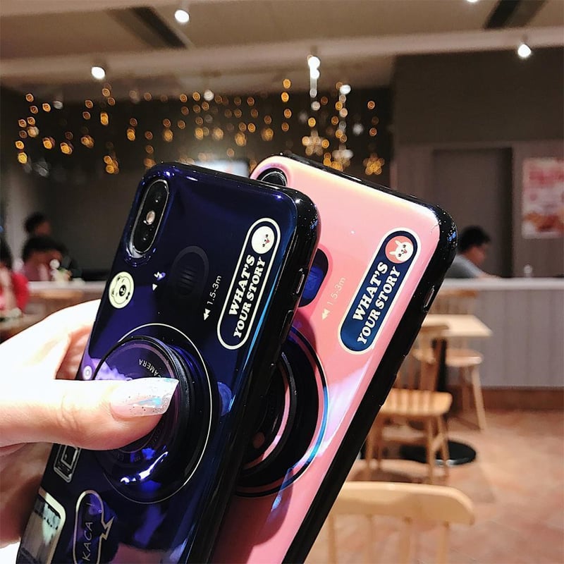 Vintage Handyhülle für iPhone mit Schlüsselband