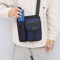 Sacs imperméables de fronde de bandoulière de poitrine de camping avec le support de bouteille d'eau