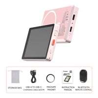 Magnetic selfie screen for smartphones