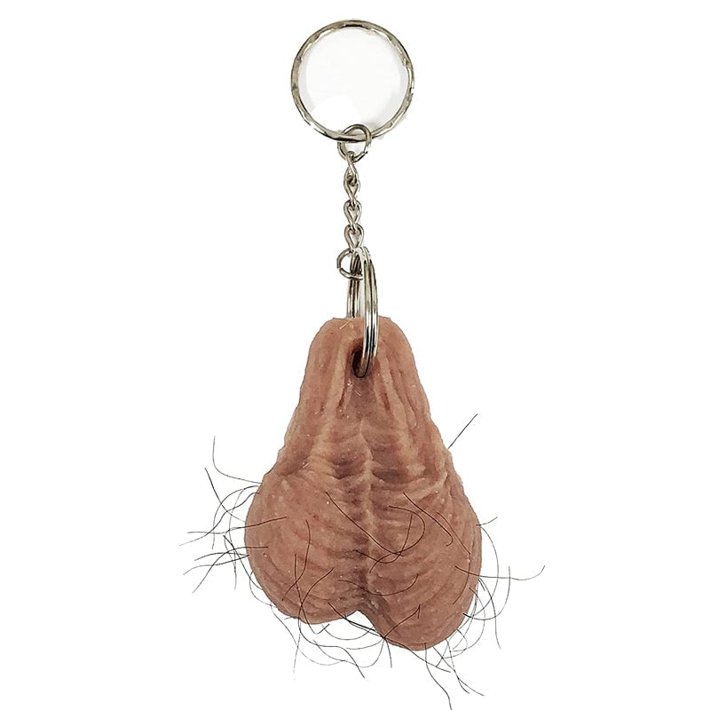 Grappige harige sleutelhanger