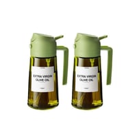 2-in-1-Ölsprüher und -spender aus Glas