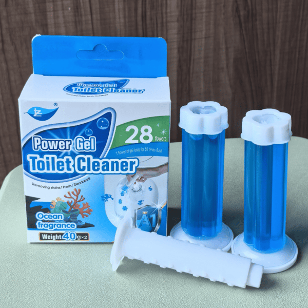 Toilet Bowl Cleaner Flower Gel