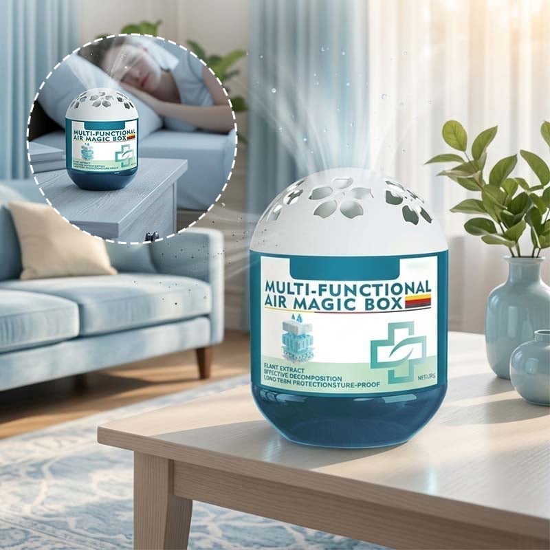 Magic Bead Box for Odor and Dust Removal