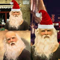 Weihnachten lustige alte Mann Maske