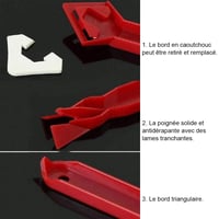 3-en-1 Outil De Calfeutrage Silicone