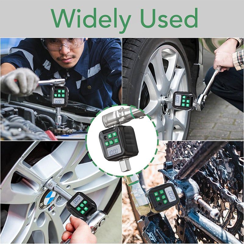 Sakerplus Digital Torque Wrench Adapter Set