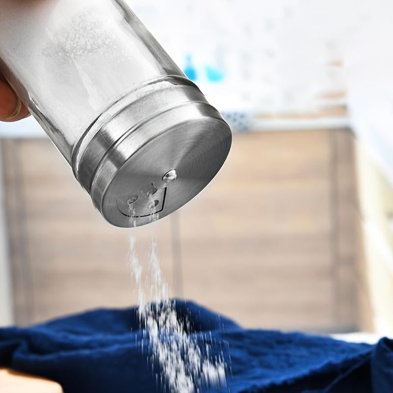 Glass Spice Jars Set