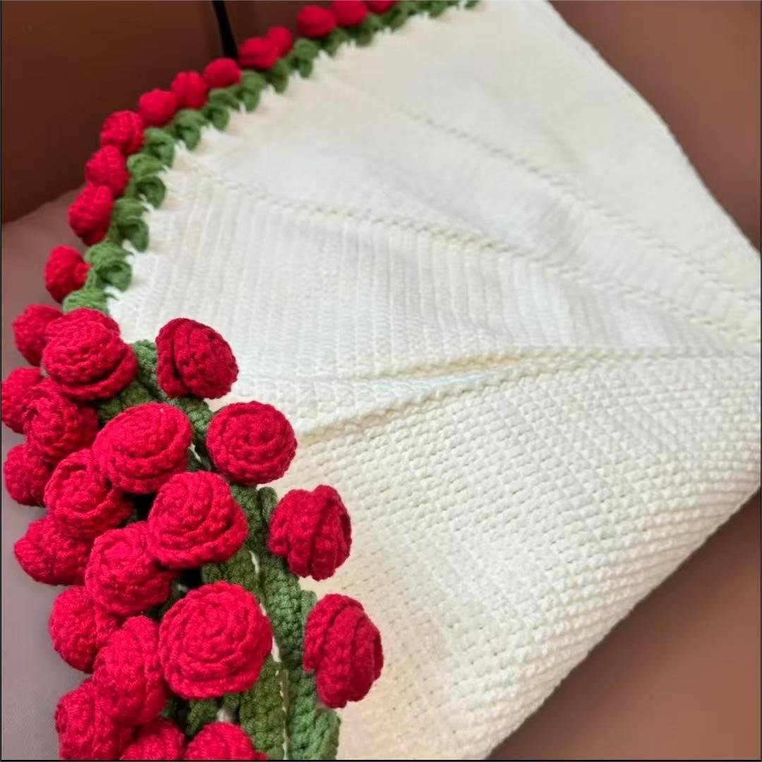 Rose Bouquet Blanket