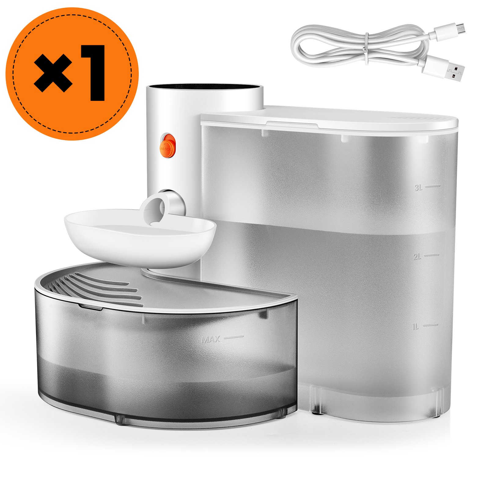 SAKER® Automatic Pet Water Fountain