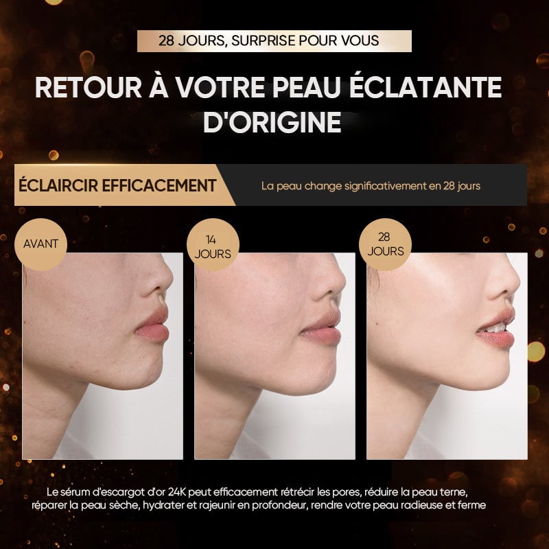 Sérum booster de collagène doré