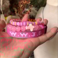 Clay Cross Card Bracelet Set