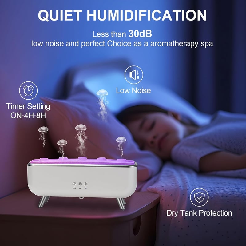 Jellyfish Oil Diffuser Humidifier
