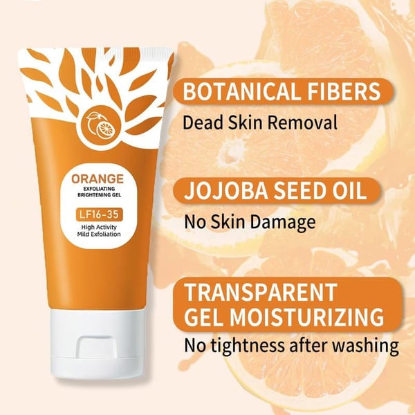 Orange Enzyme Exfoliating Gel 50g – Facial Cleansing Peel
