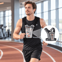Outdoor Water Bottle Chest Bag