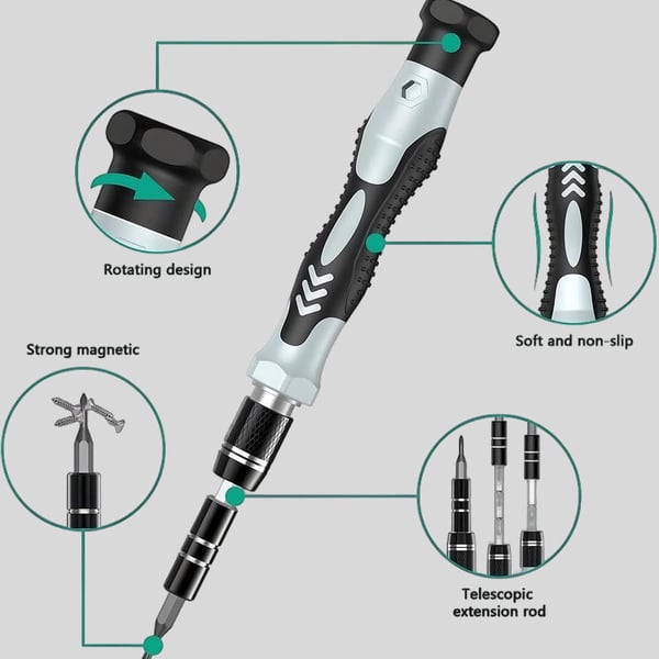 132-in-1 Precision Screwdriver Set