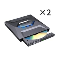 7-in-1 Externes USB DVD-Laufwerk & Blu-ray-Player
