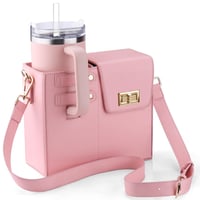 Crossbody Bag with Water Bottle Holder for Women