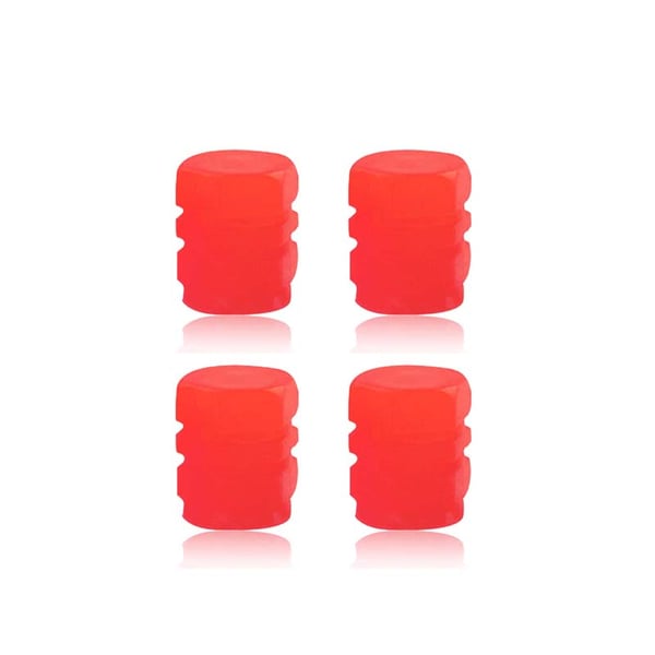Universal Fluorescent Tire Valve Caps (4 PCS/Set)