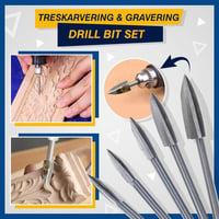 Treskjæring & Gravering Boresett