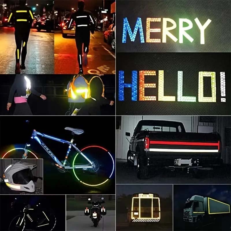 Bicycle Reflective Stickers：8M