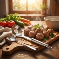 304 stainless steel meatball spoon