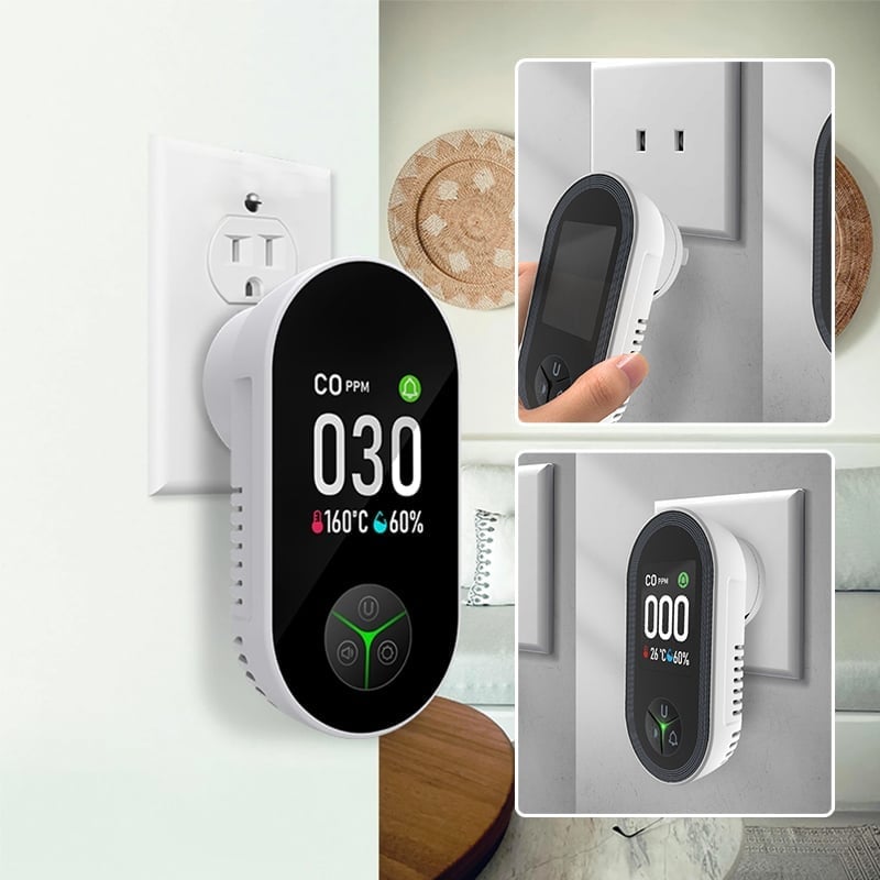 CO Temperature and Humidity Monitoring Alarm