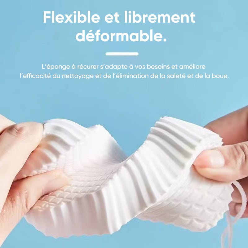 Éponge exfoliante magique pour le bain
