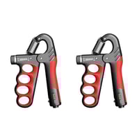 Adjustable electronic counting strength grip