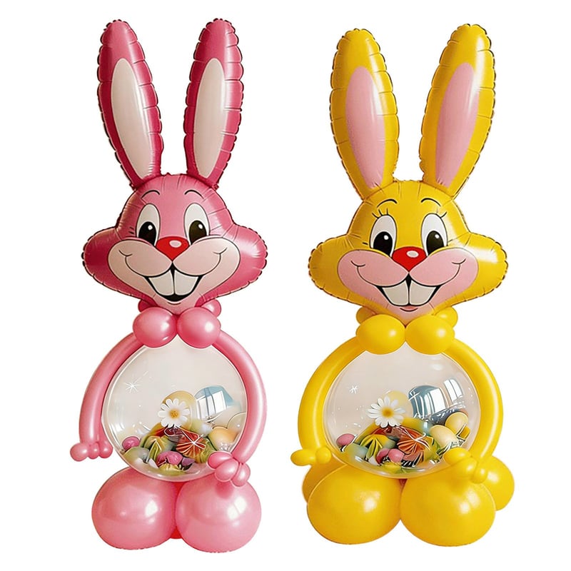 Easter Bunny Balloon Set