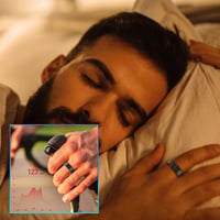 Bague intelligente Bluetooth pour la santé et de l'activité physique