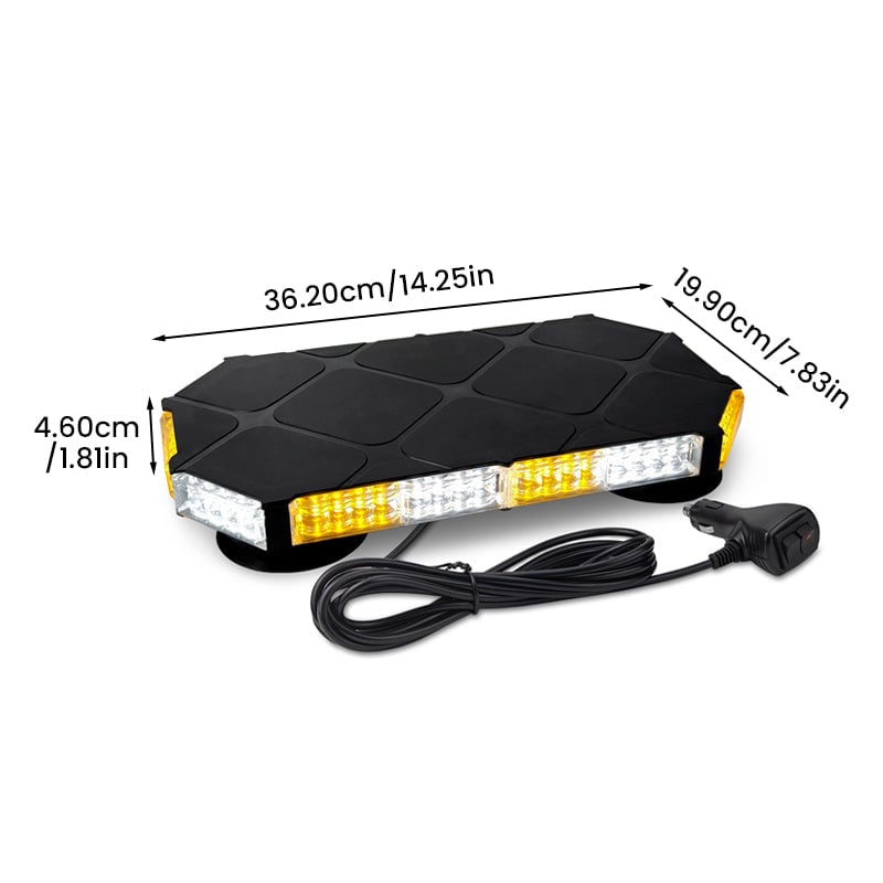 Sakerplus LED Flashing Strobe Light Bar