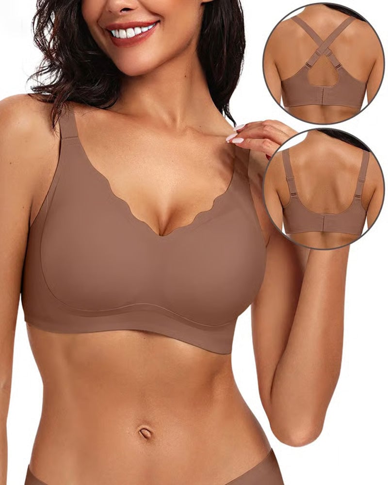 💖BH Seamless Scalloped Push-Up