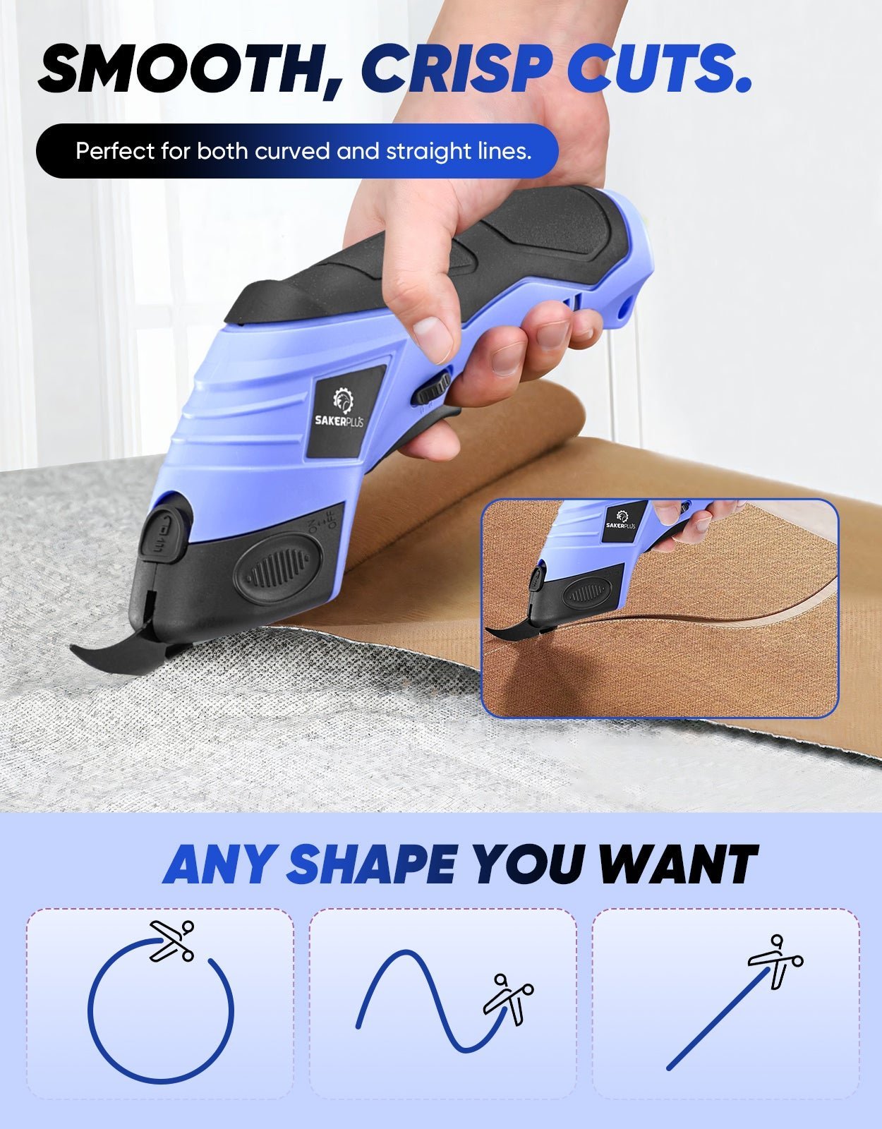 Sakerplus Cordless Electric Scissors