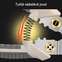 Monitoimiset johtojen kuorintapihdit