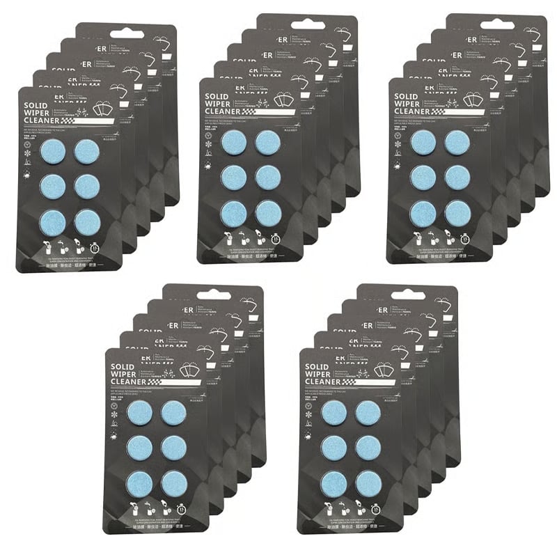 Solid Windshield Wiper Cleaner Tablets