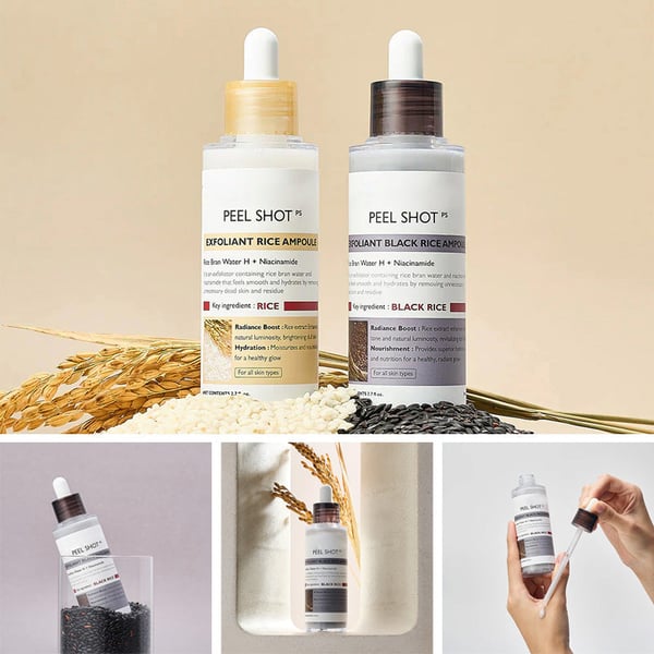 Gentle Exfoliating Ampoule – Black Rice