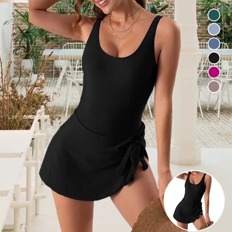 Naisten Tummy Control Slim Fit yksiosainen uimapuku