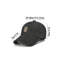 🧢Winterbaseballpet met oorwarmers