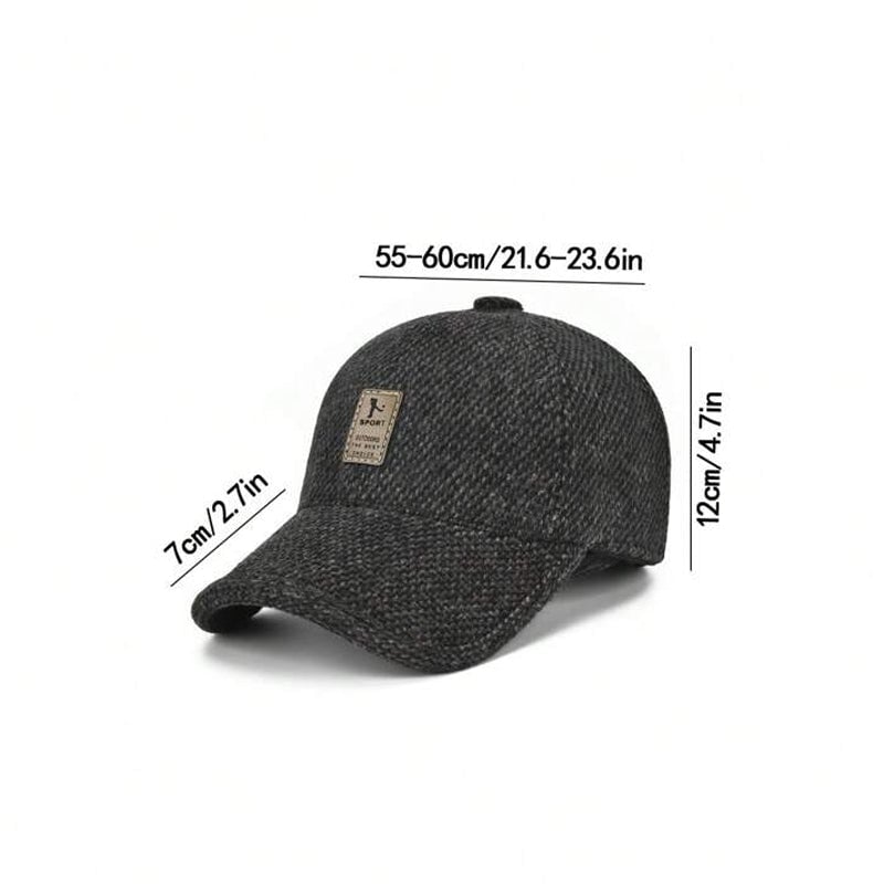 🧢Winterbaseballpet met oorwarmers
