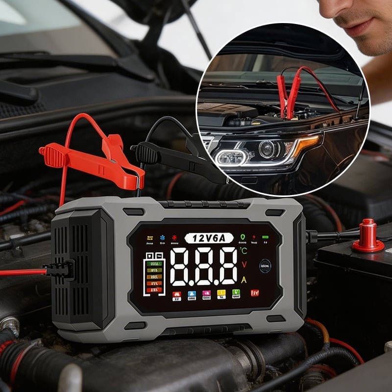 12V Smart Battery Charger Maintainer
