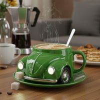 Beetle Shaped Coffee Mug