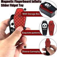 Flipping Fidget Toy Magnetic Fingerboard
