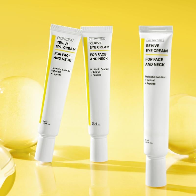 Revitalizing Eye & Face Cream with Probiotics, Retinal & Peptides – 40ml