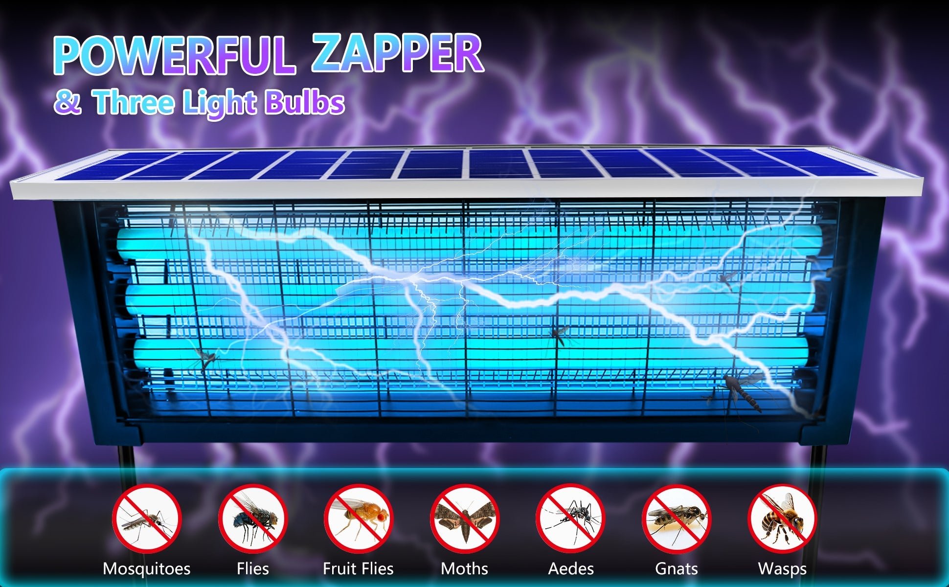Solar Bug Zapper Outdoor