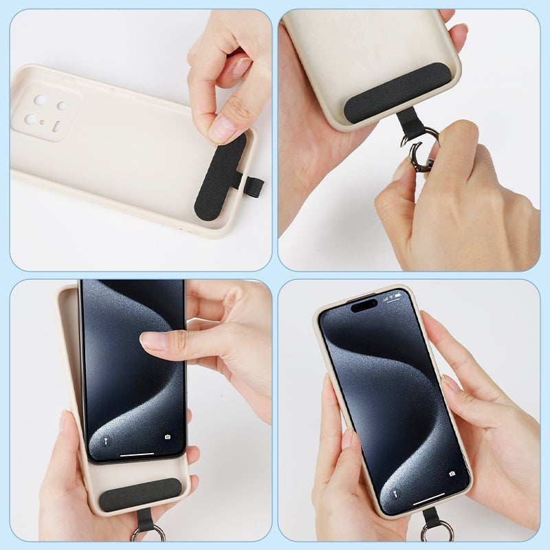 2-in-1 Schnellladekabel & Handy-Lanyard