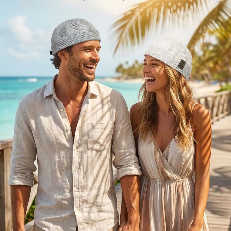Lightweight Breathable Mesh Brimless Cap
