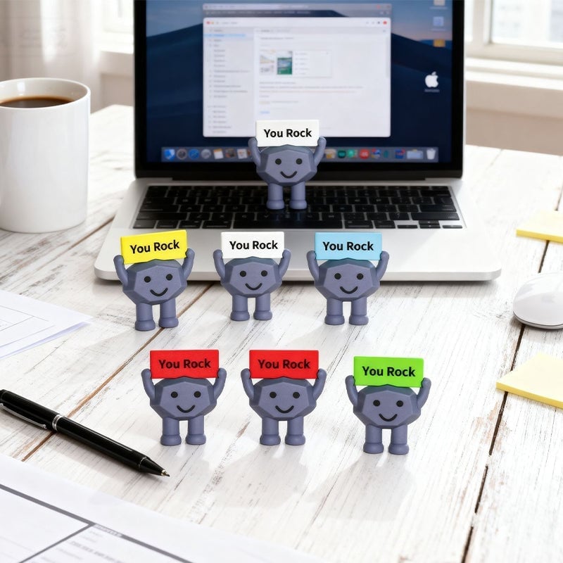 You Rock Motivational Stone Figurine