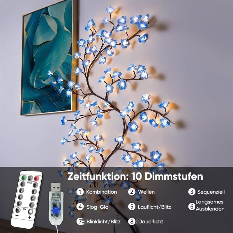 🌸 Kirschblüten-Lichterkette