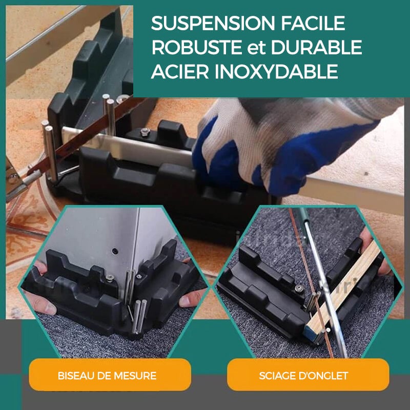 💥Outil de coupe de mesure d'onglet deux en un